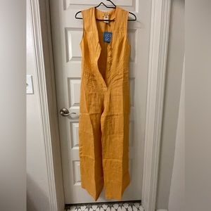 Linen jumpsuit size 4/au8